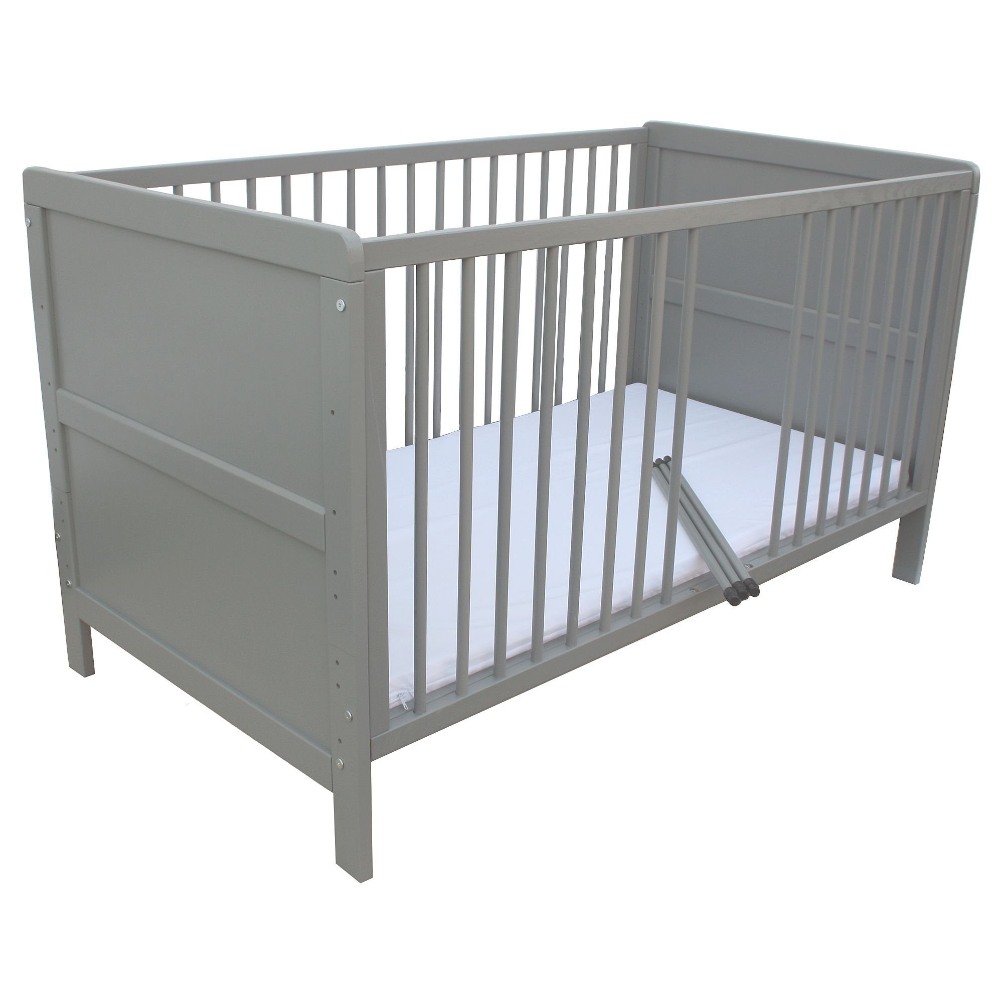 Micoland Kinderbett Kinderbett Juniorbett Beistellbett 140x70 cm 3in1 mit M günstig online kaufen