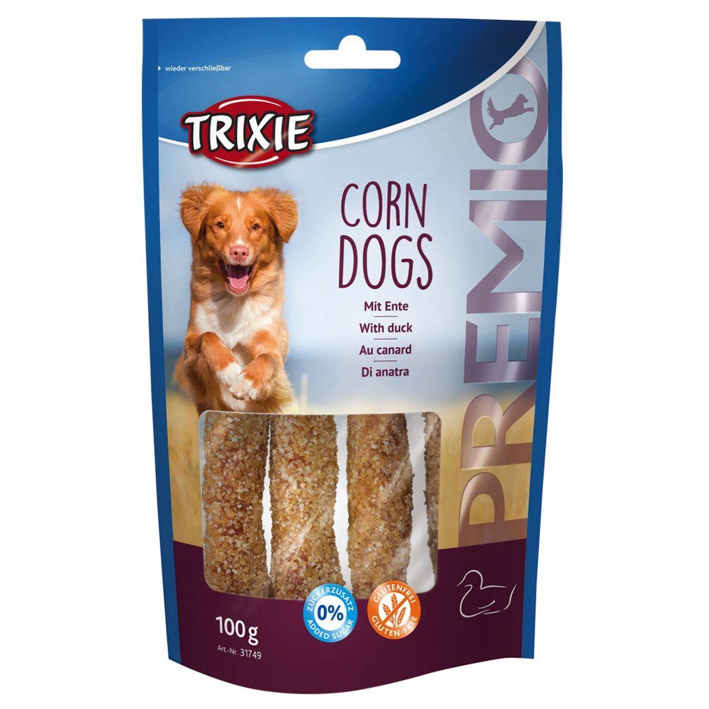TRIXIE Snackball Premio Corn Dogs 100 g - 6 Stück / Sparpaket