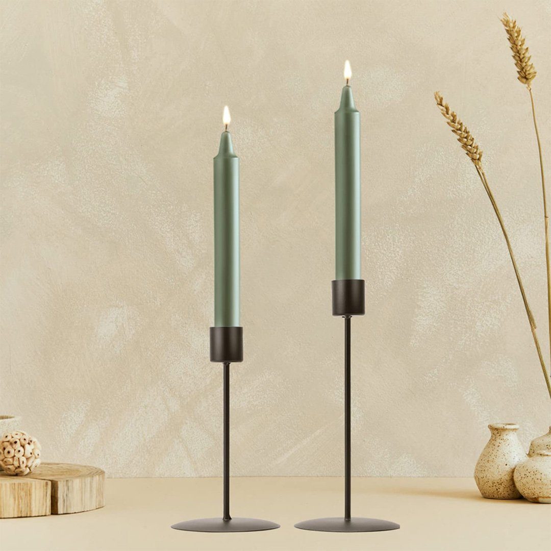 Kerzenständer Kerzenleuchter ca.36cm Deko Metall vintage Landhausstil Neu 