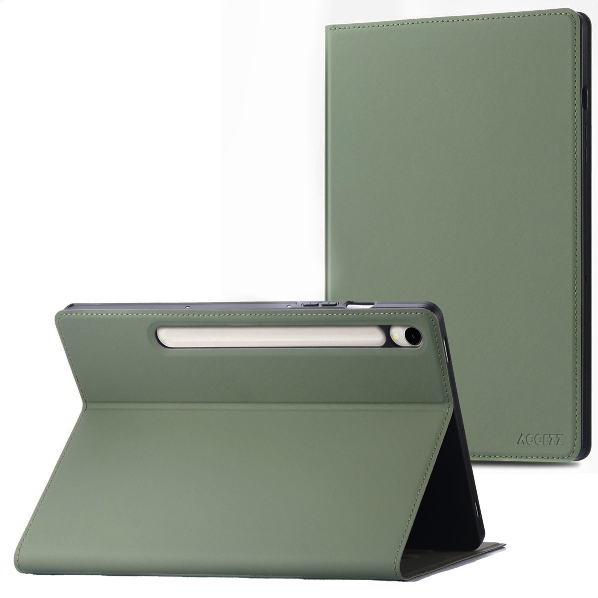 Accezz Tablet-Mappe Accezz Classic Klapphülle Samsung Galaxy Tab S10 Ultra / Tab S9 Ultra