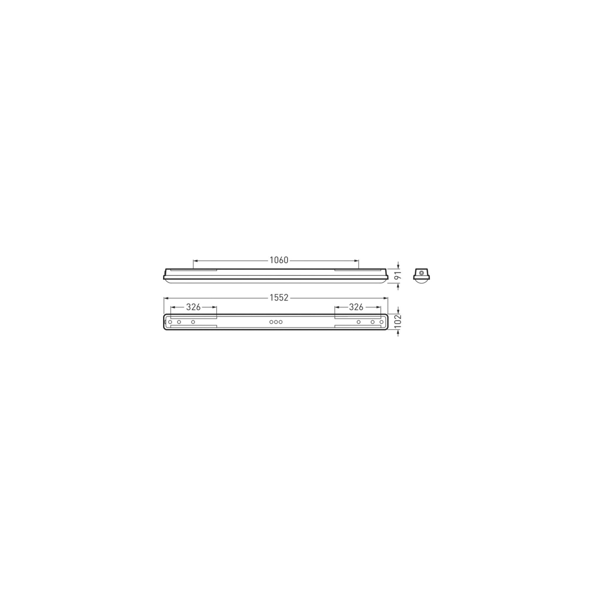 TRILUX SUP-Leuchte Trilux LED-Feuchtraumleuchte B4000-840 ET OleveonF 1.5#7123240