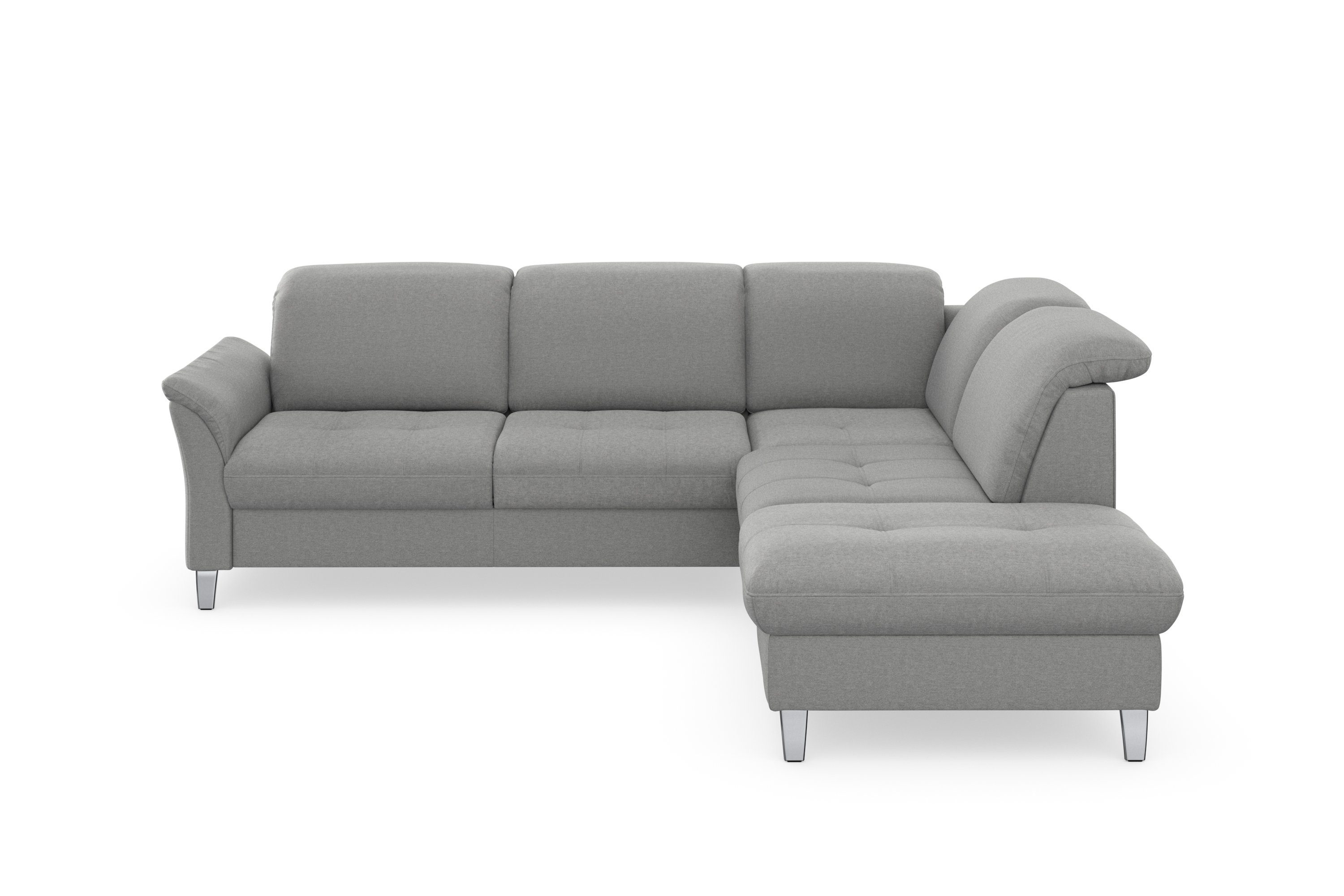 sit&more Ecksofa Maggiore, wahlweise Stauraum und mit Bettfunktion Kopfteilverstellung