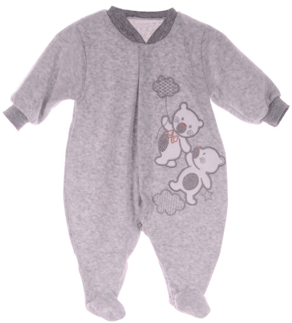 La Bortini Strampler Strampler Overall Baby Anzug Schlafanzug Einteiler 46 50 56 62 68