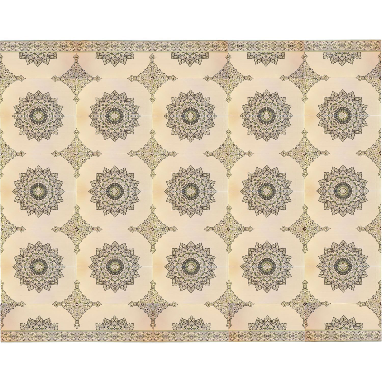 Marrakesch Orient & Mediterran Interior Wandfliese Orientalische Wandfliesen Плитка Damaskus 1 qm - Muster 12, 1qm Плитка Muster 12