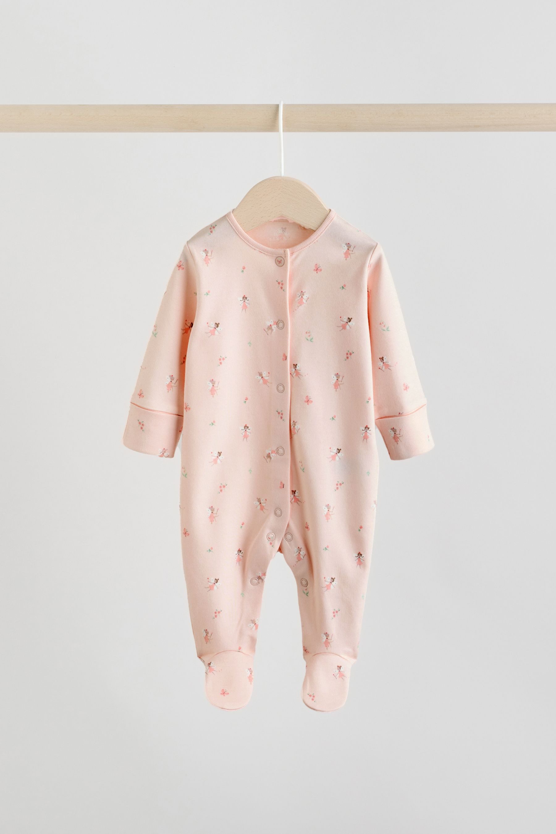 Next Schlafoverall 4er-Pack Baby-Schlafanzüge (4-tlg) – Bild 5 von 5