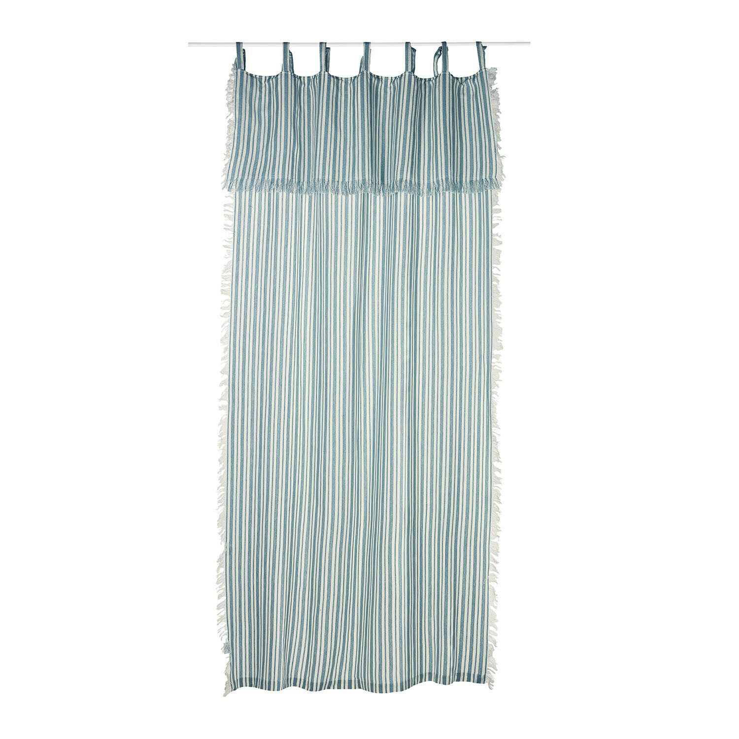 Mirabeau Vorhang Gardine Anjoutey blau/weiß