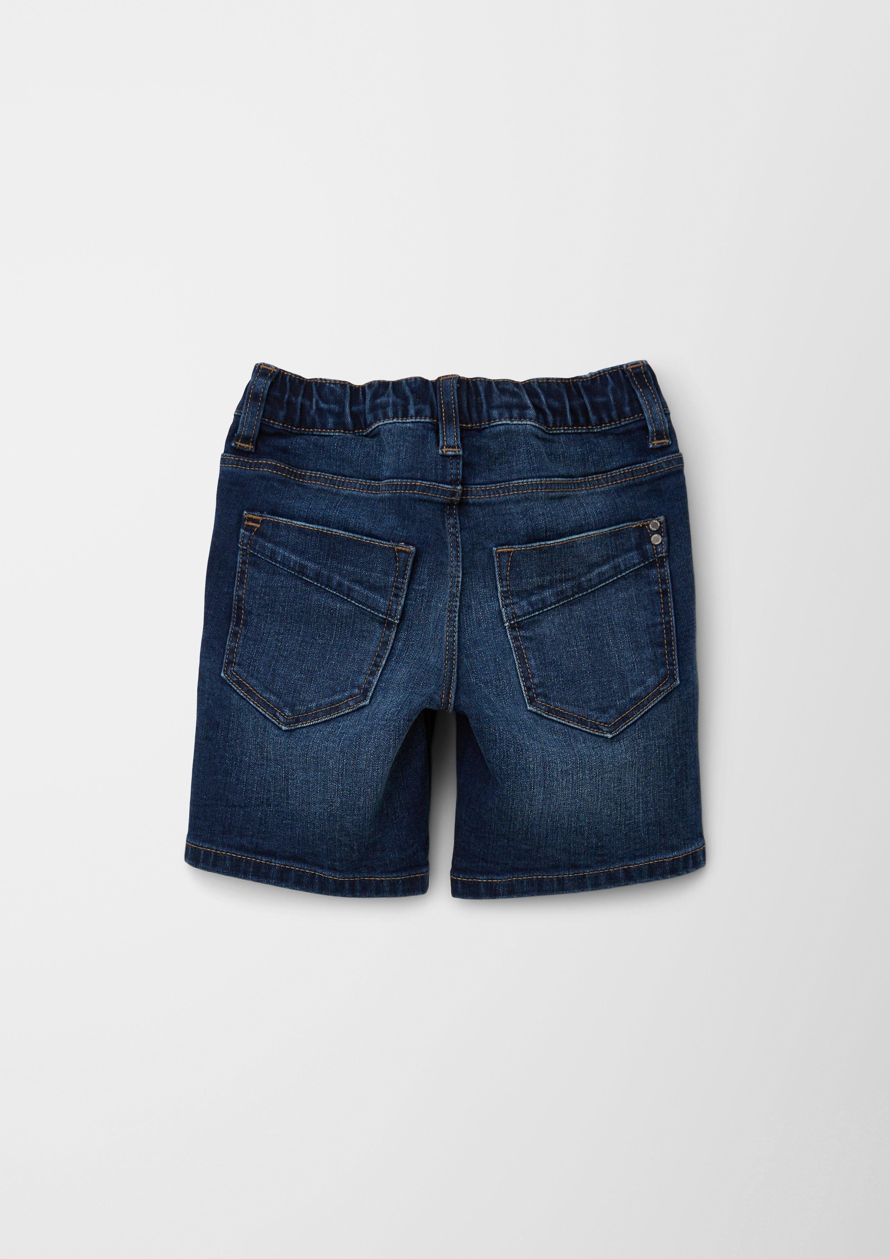 Straight Pelle / Jeansshorts Jeans Fit Mid Rise s.Oliver Leg / Waschung / Regular