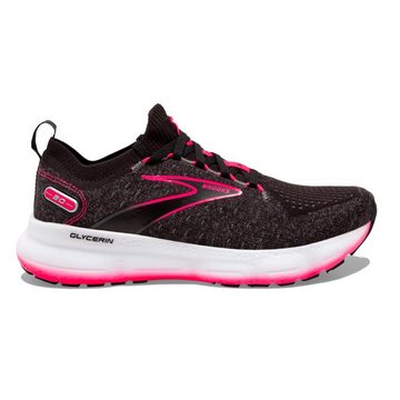 Brooks Glycerin StealthFit 20 Black/Blackened Pearl/Diva Pink Laufschuh