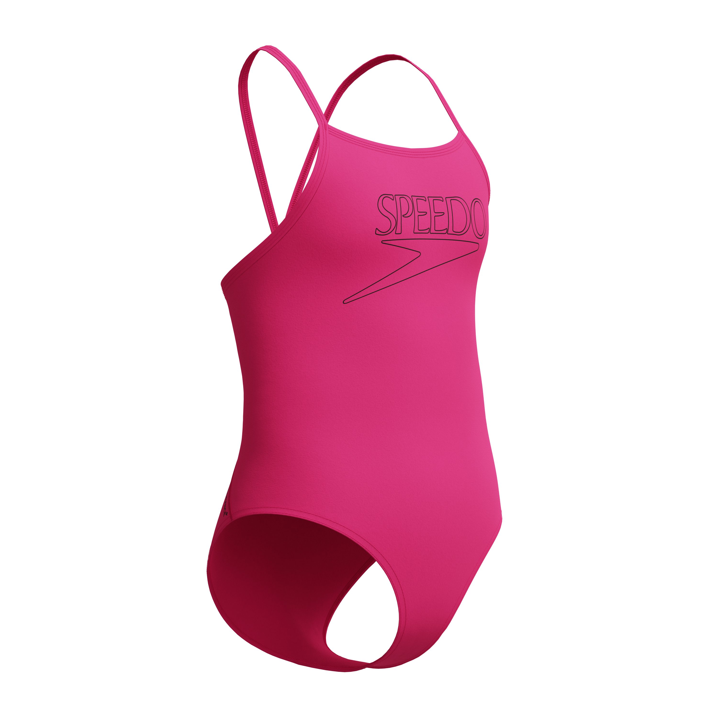 Speedo Badeanzug für Junior-Training und Unterricht, mit dünnen Trägern, chlorbeständig – Bild 4 von 5