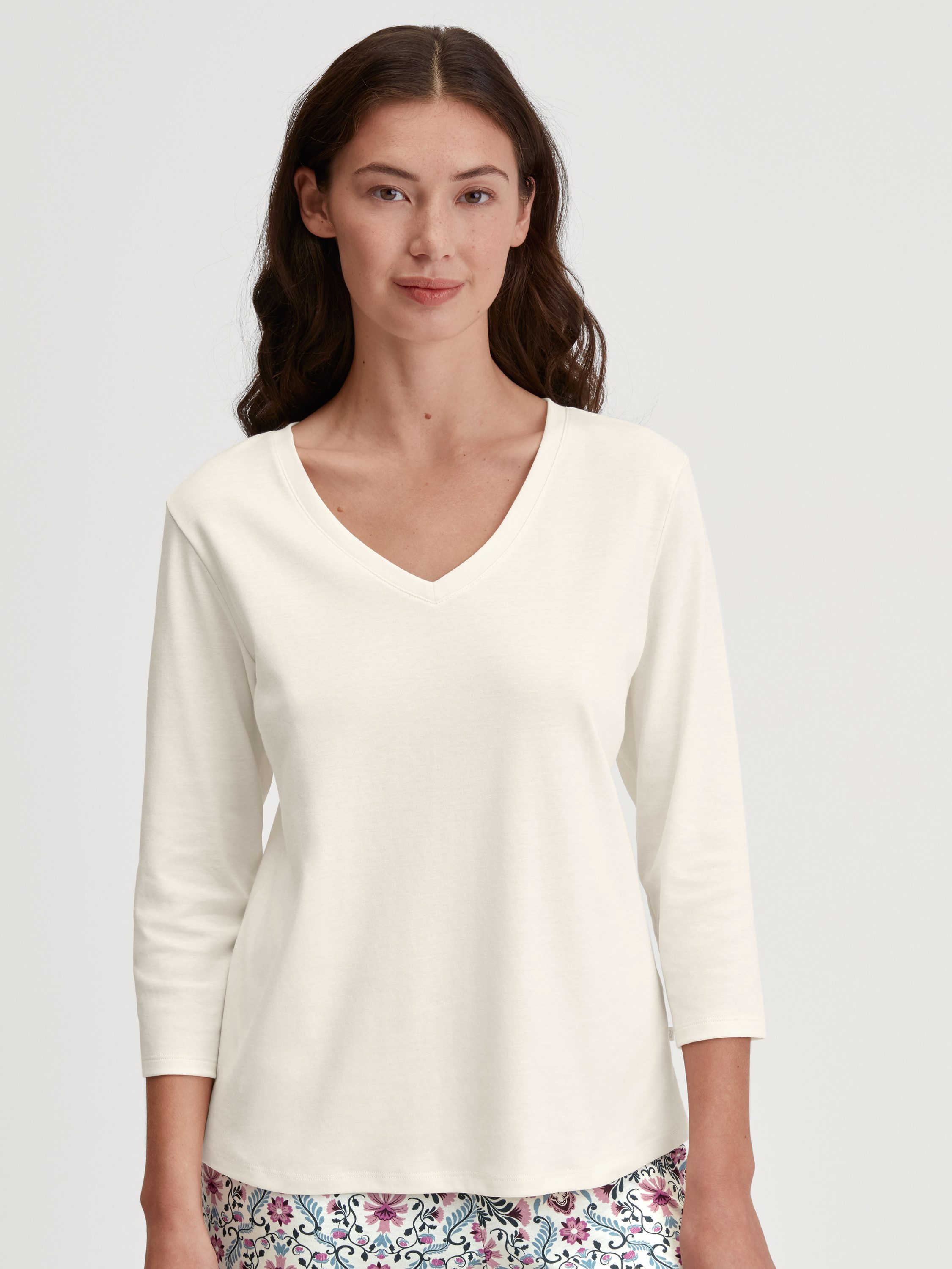 CALIDA Langarmshirt Favourites Botanic Damen (1-tlg) günstig online kaufen