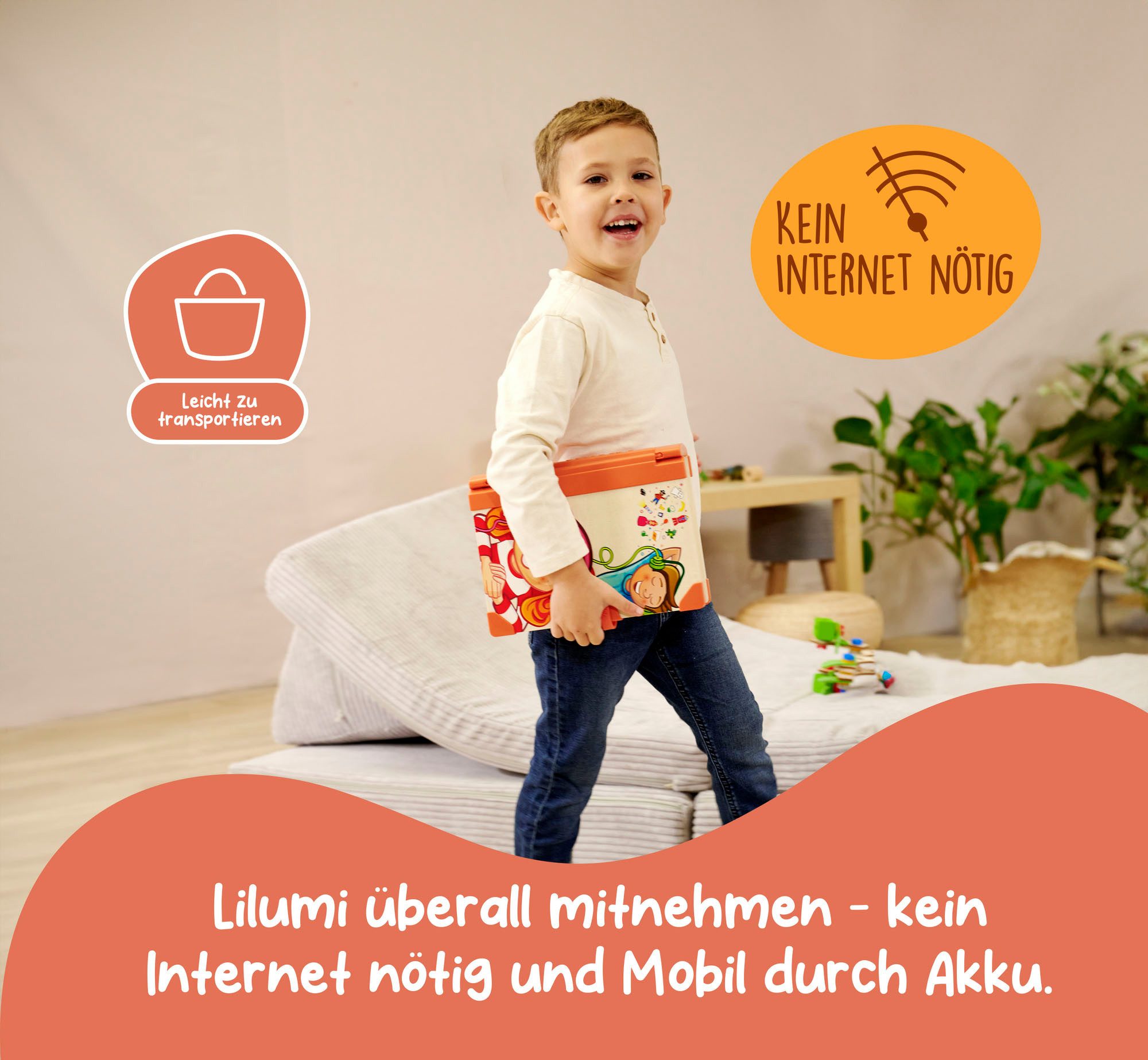 Eichhorn Lernspielzeug LiLUMi - Dein interaktives Hörbuch (12-St)