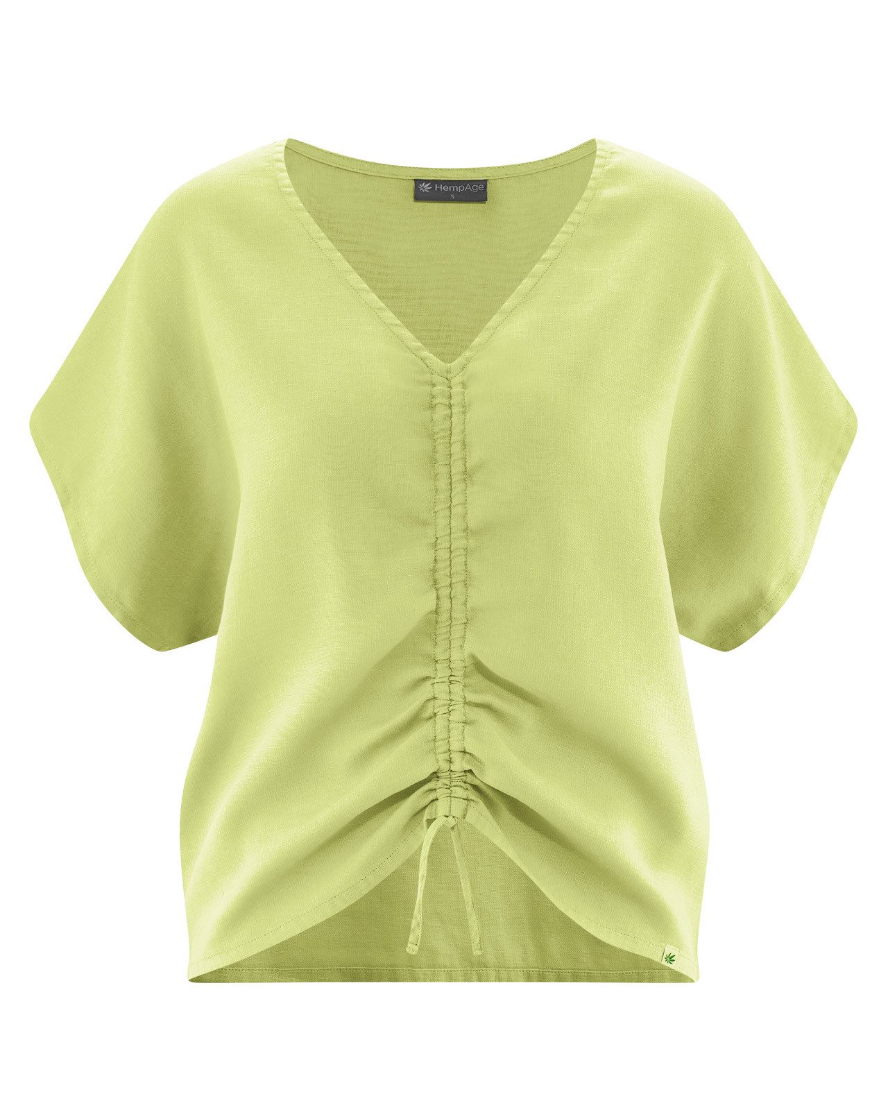 Hemdbluse DH156 Geraffte Sommerbluse