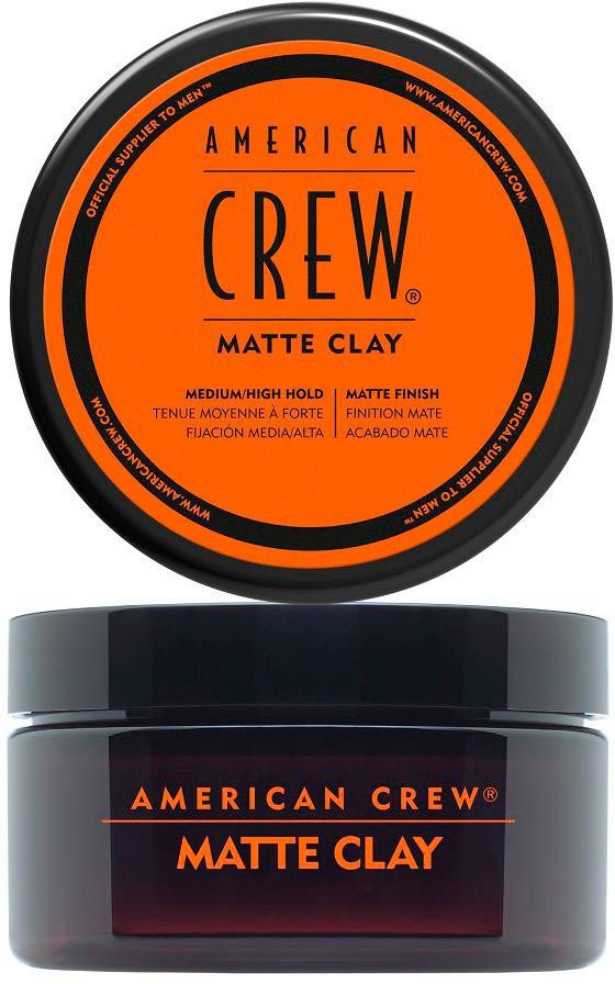 American Crew Styling-Creme MATTE CLAY, starker Halt, dennoch flexibel & formbar, kurzes bis mittellanges Haar