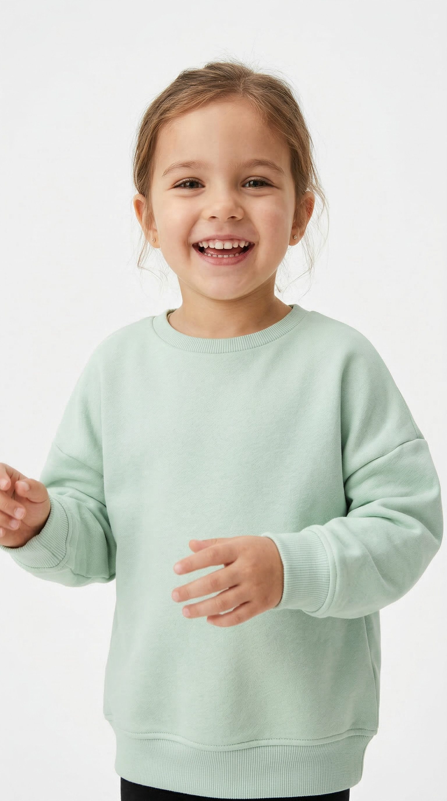 Sweatshirt KOGSWEAT L/S CREW OVERSIZE SWT NOOS