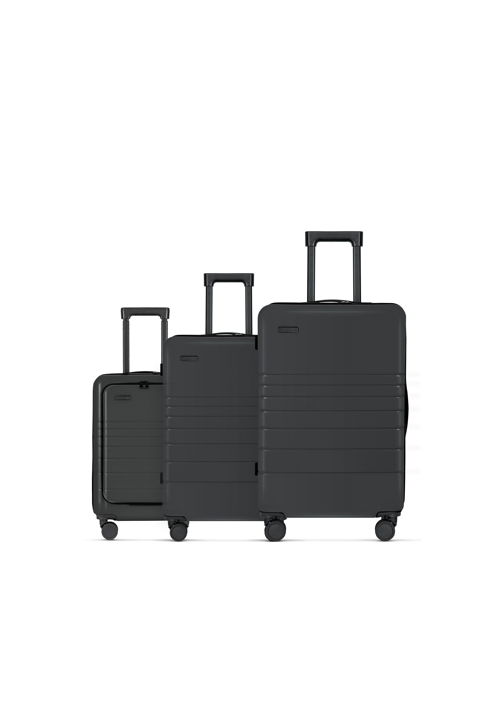ETERNITIVE Trolleyset Set E1 40L 62,5L 96L, 4 Rollen, Set mit drei Koffern - Kabine, mittel und groß - Hartschallenkoffer