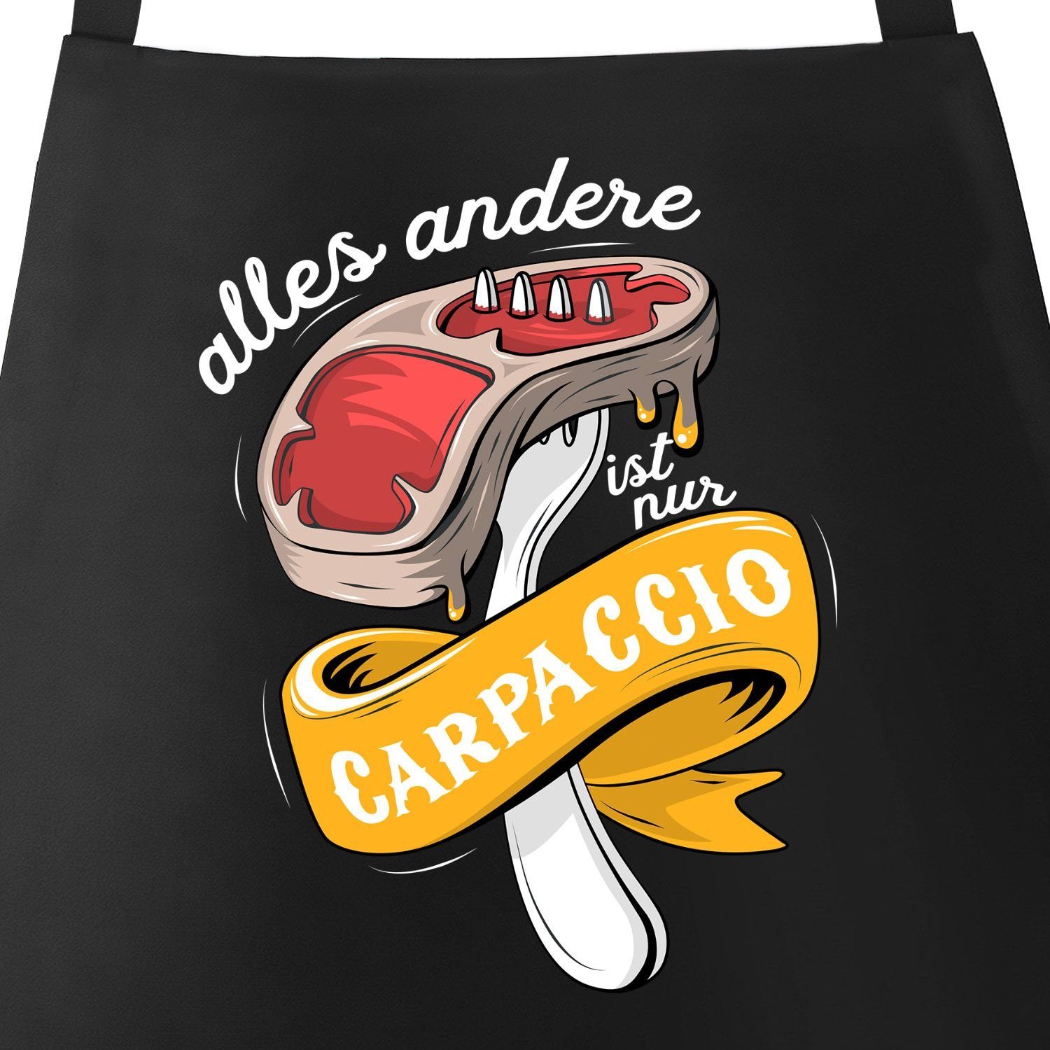 MoonWorks Grillschürze Grillschürze für Männer mit Spruch Alles andere