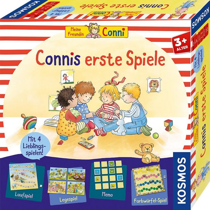 Kosmos Spielesammlung Kinderspiel Connis erste Spiele Made in Germany