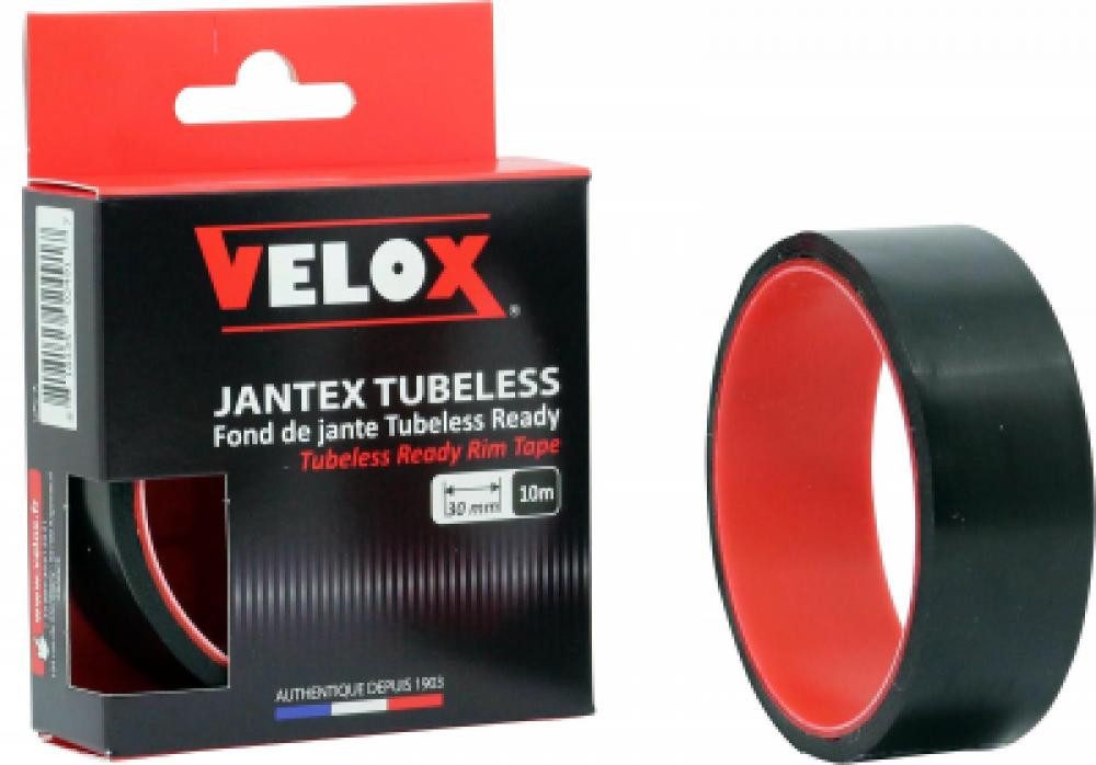 Velox Felgenaufkleber Velox Tubeless Felgenband 27mm Rolle 10m lang