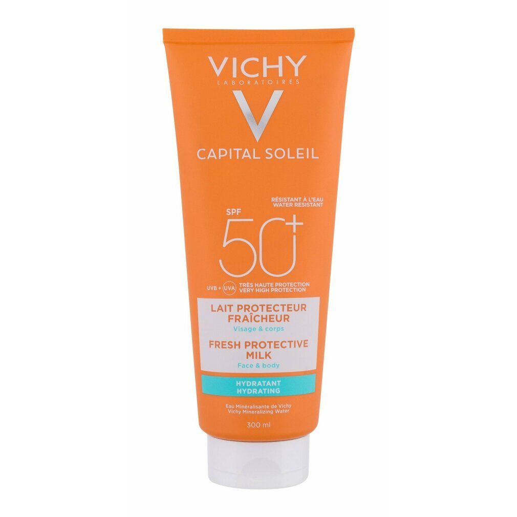 Vichy Sonnenschutzcreme CAPITAL SOLEIL lait hydratant fraîcheur SPF50