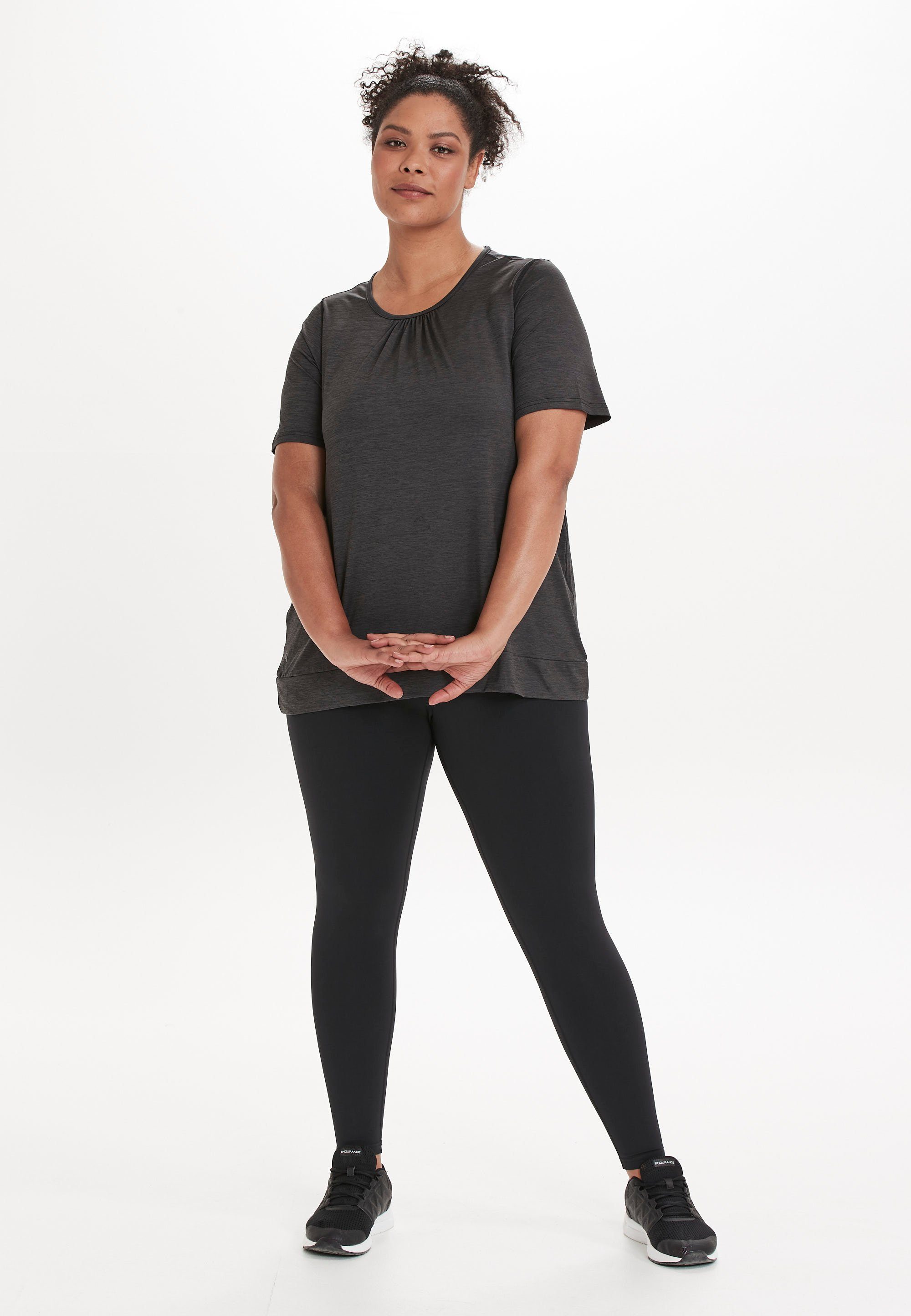 Q by Endurance Funktionsshirt BREE MELANGE (1-tlg) mit QUICK DRY-Technologie