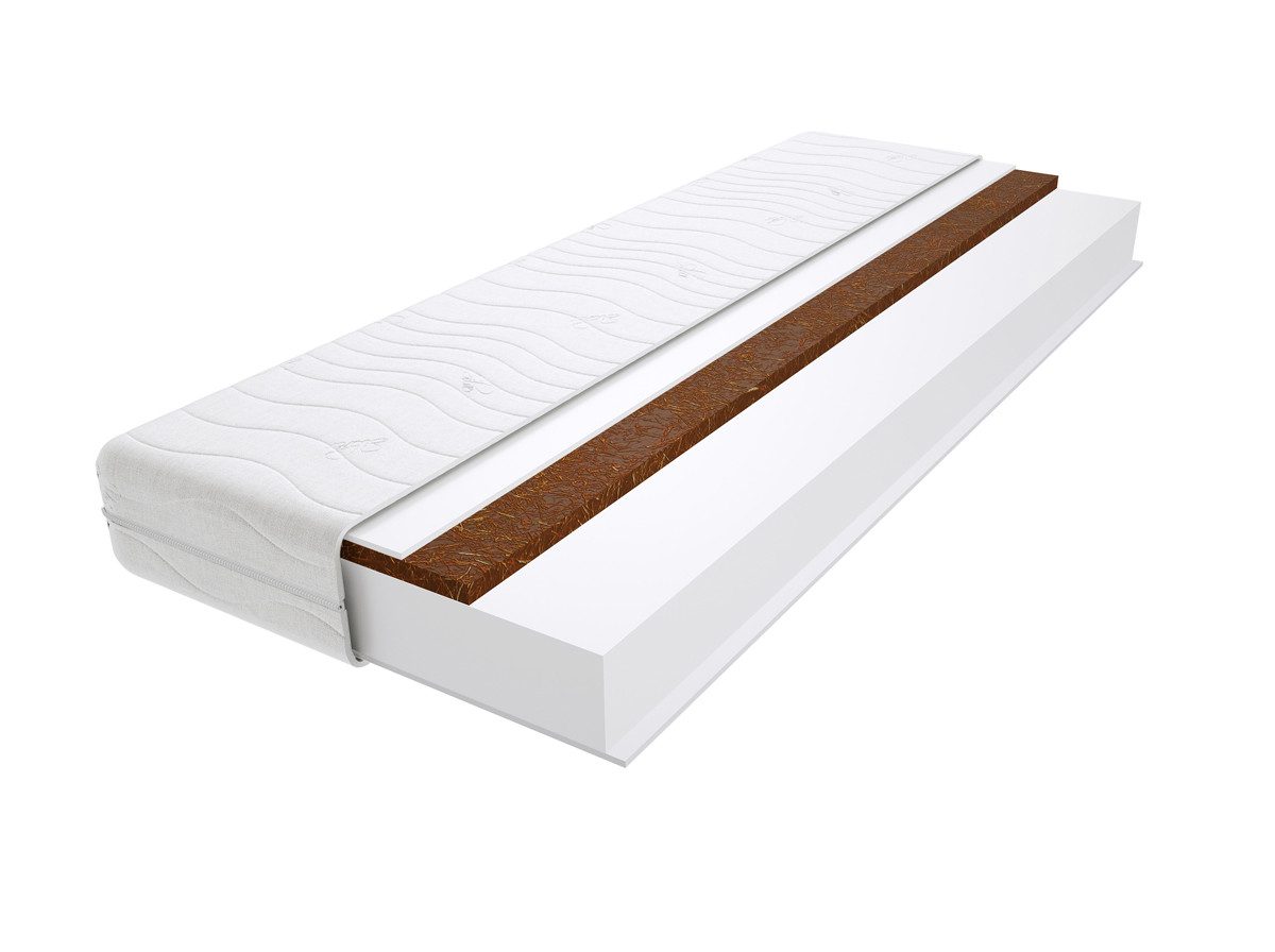 Kaltschaummatratze Matratzen, Schaummatratze Dora Max 75x210 cm, Godre, 16 cm hoch