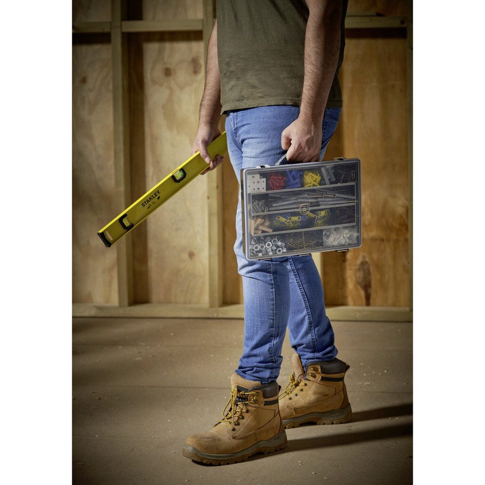 STANLEY Sortimentskasten STANLEY Sortimentskasten (L x B x H) 34 x 5.7 x 26 cm Anzahl Fächer: (1-92-761)