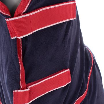 WeatherBeeta Pferde-Abschwitzdecke Weatherbeeta Fleece Cooler Combo - navy/red/white