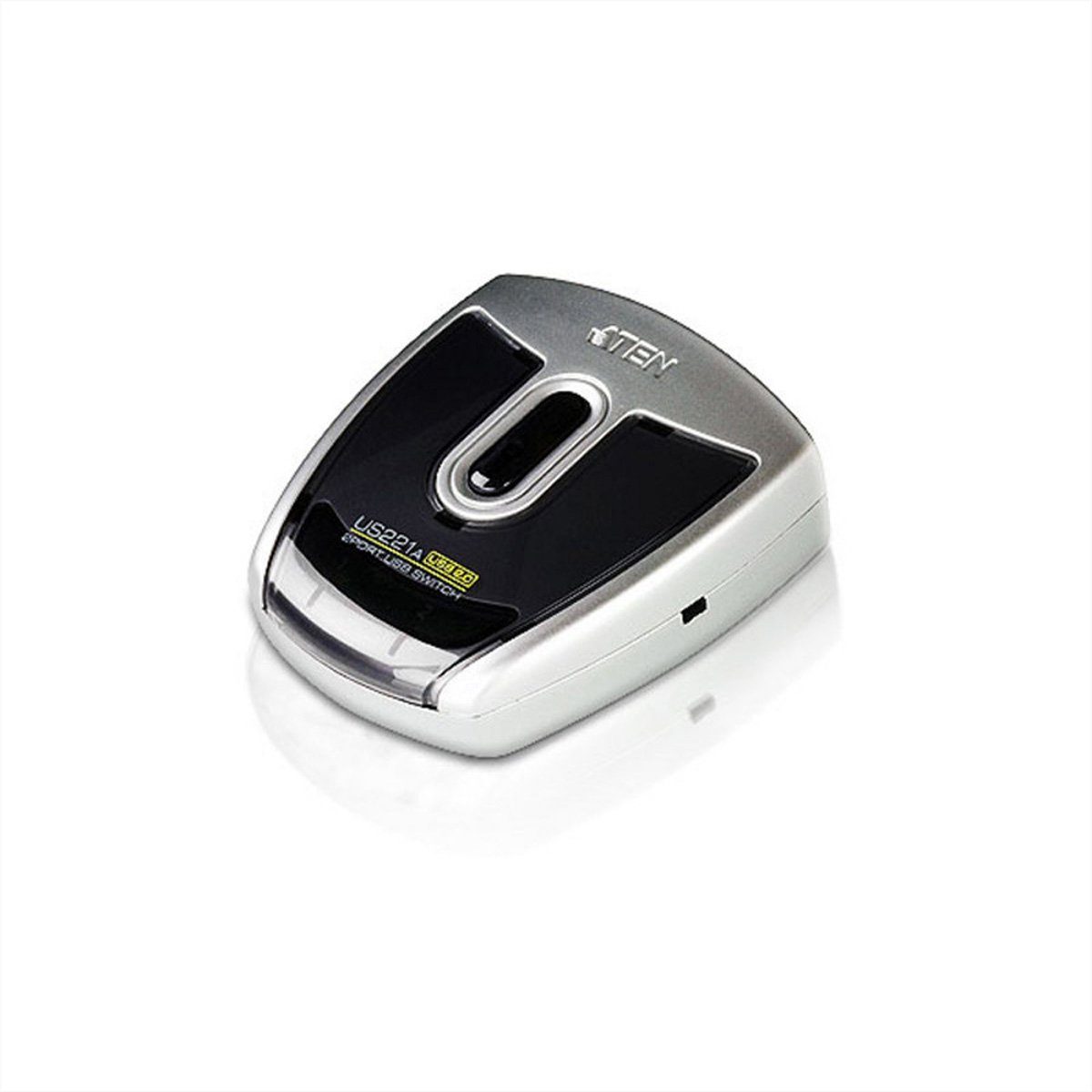 US221A USB 2.0-Peripheriegeräte-Switch mit 2 Ports Computer-Adapter