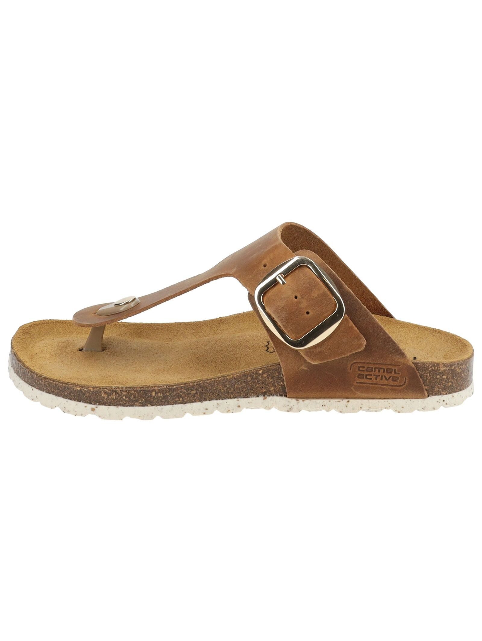 camel active Zehensteg Leder Zehentrenner günstig online kaufen