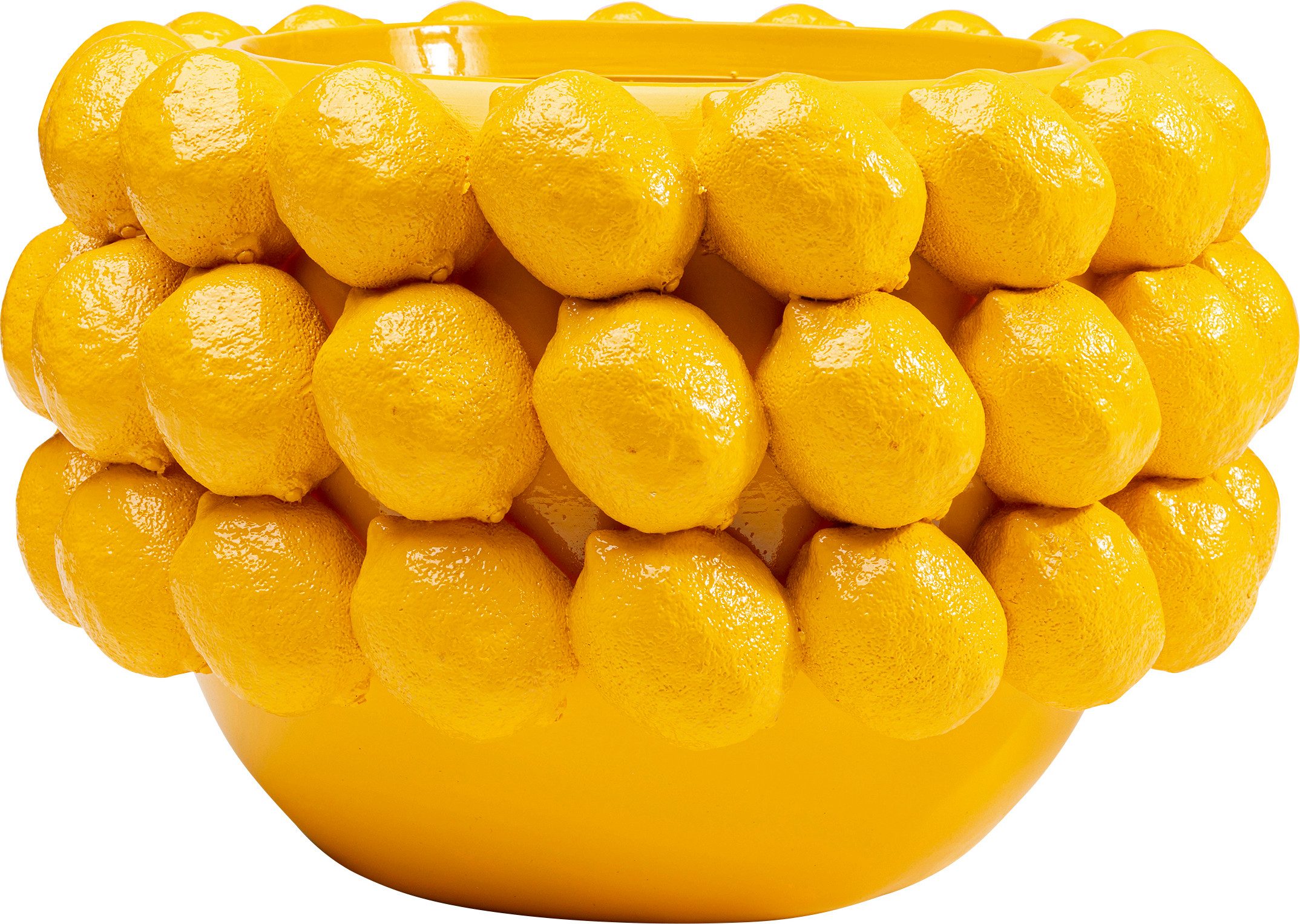 Kare Design Übertopf Deko Übertopf Lemon Juice 22cm