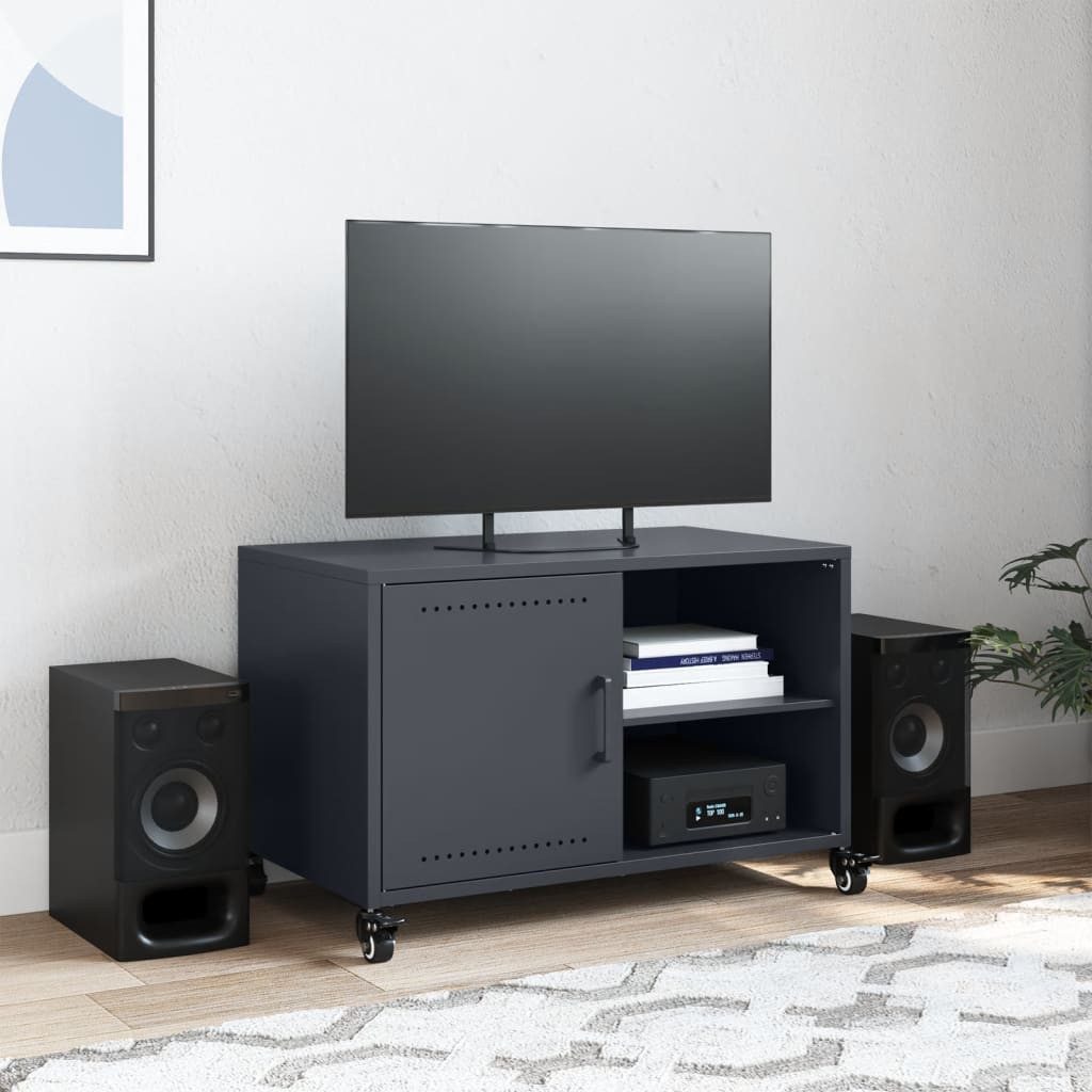 vidaXL TV-Schrank TV-Schrank Anthrazit 68x39x43,5 cm günstig online kaufen