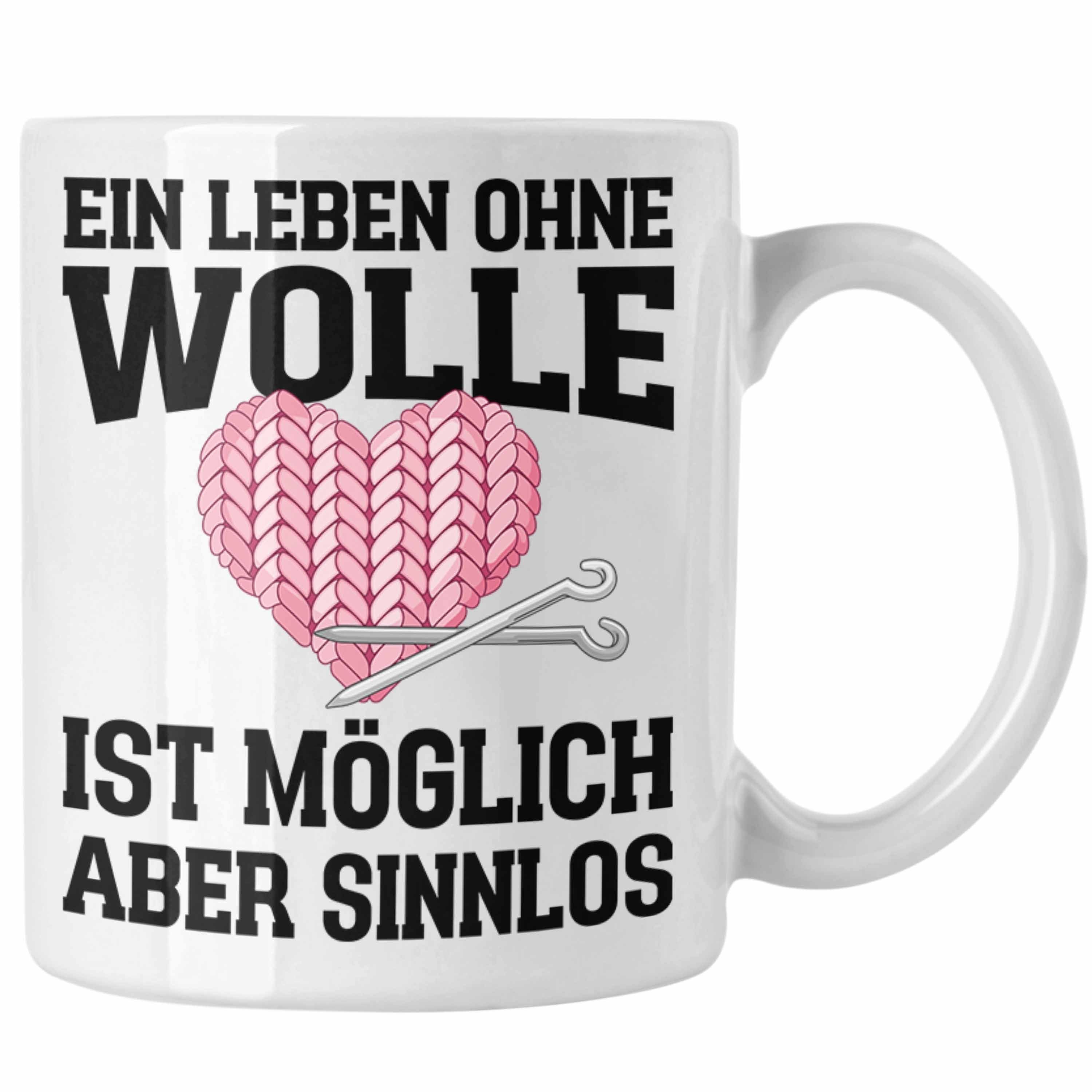 Trendation Tasse Trendation - Häkeln Zubehör Tasse Geschenk Stricken Geschenke Häkel Om
