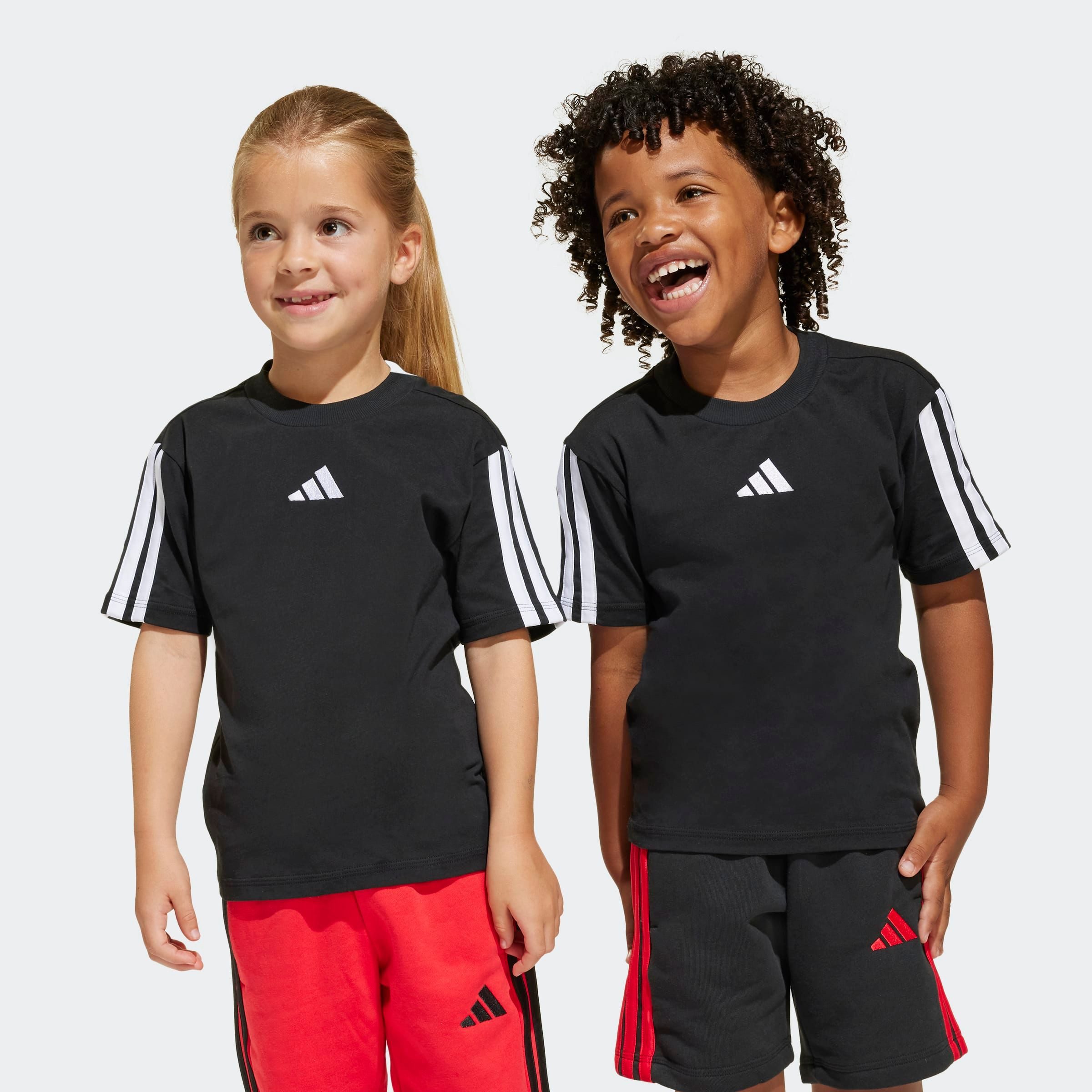 adidas Sportswear T-Shirt ESSENTIALS KIDS sportlicher Stil, Kurzarm, ohne Verschluss, Rundhalsausschnitt