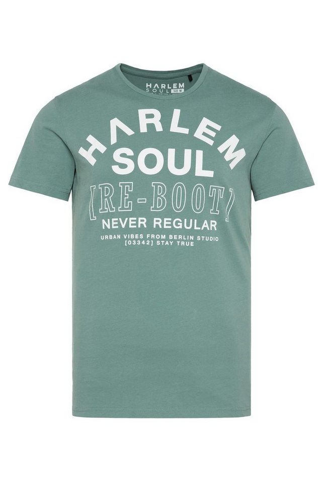Harlem Soul Rundhalsshirt aus Bio-Baumwolle, GOTS zertifiziertes T-Shirt,  organic CU 1018028