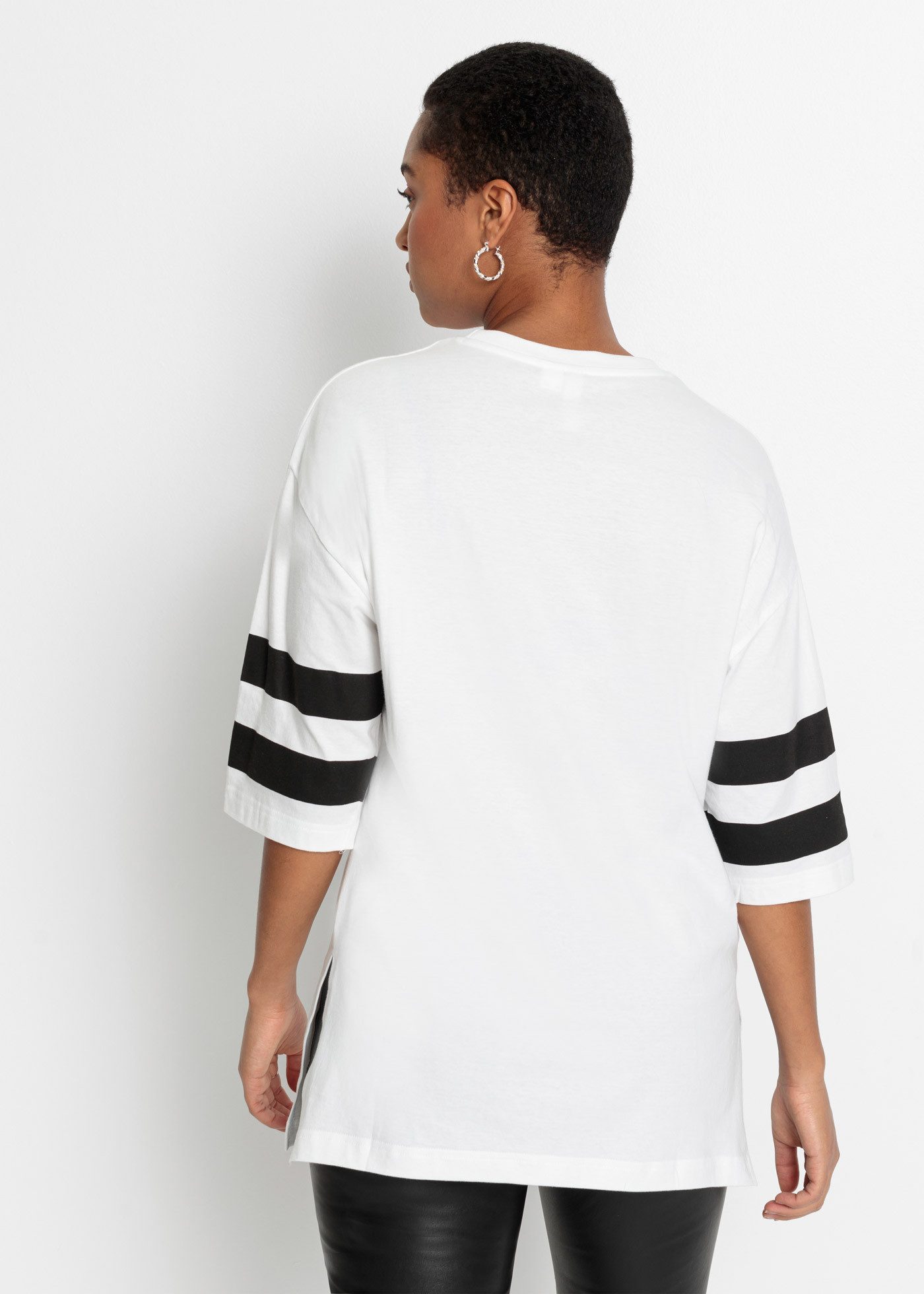 bonprix Oversize-Shirt Oversize-Shirt aus reiner Baumwolle günstig online kaufen