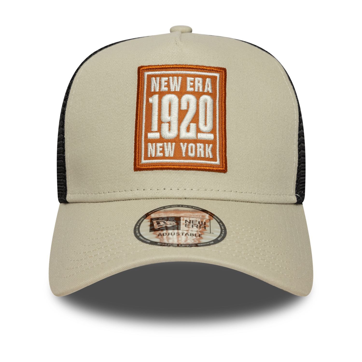 New Era Trucker Cap AFrame Trucker BRAND PATCH