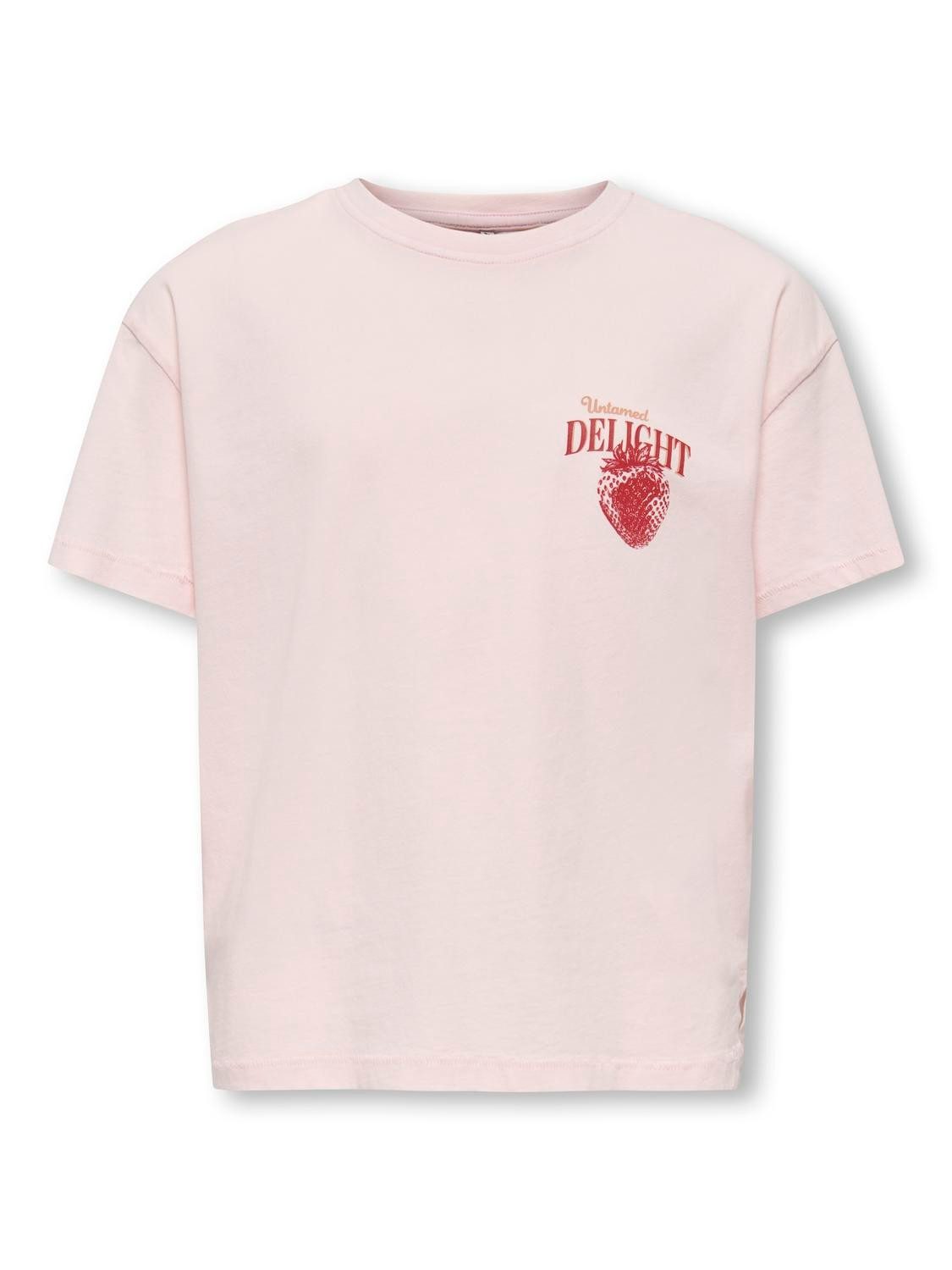 KIDS ONLY T-Shirt Kogsara Life S/S Print Washed Top Jrs