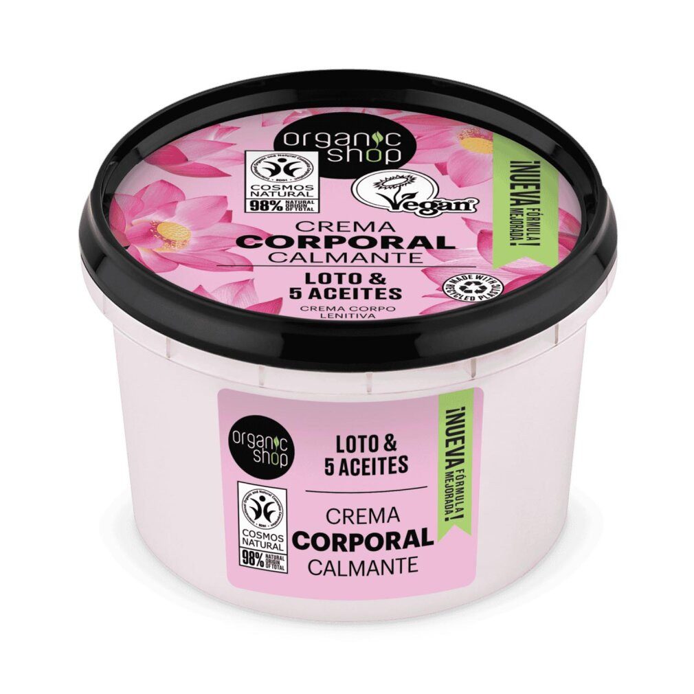 Organic Shop Körperpflegemittel Loto Indio Crema Corporal Calmante 250ml