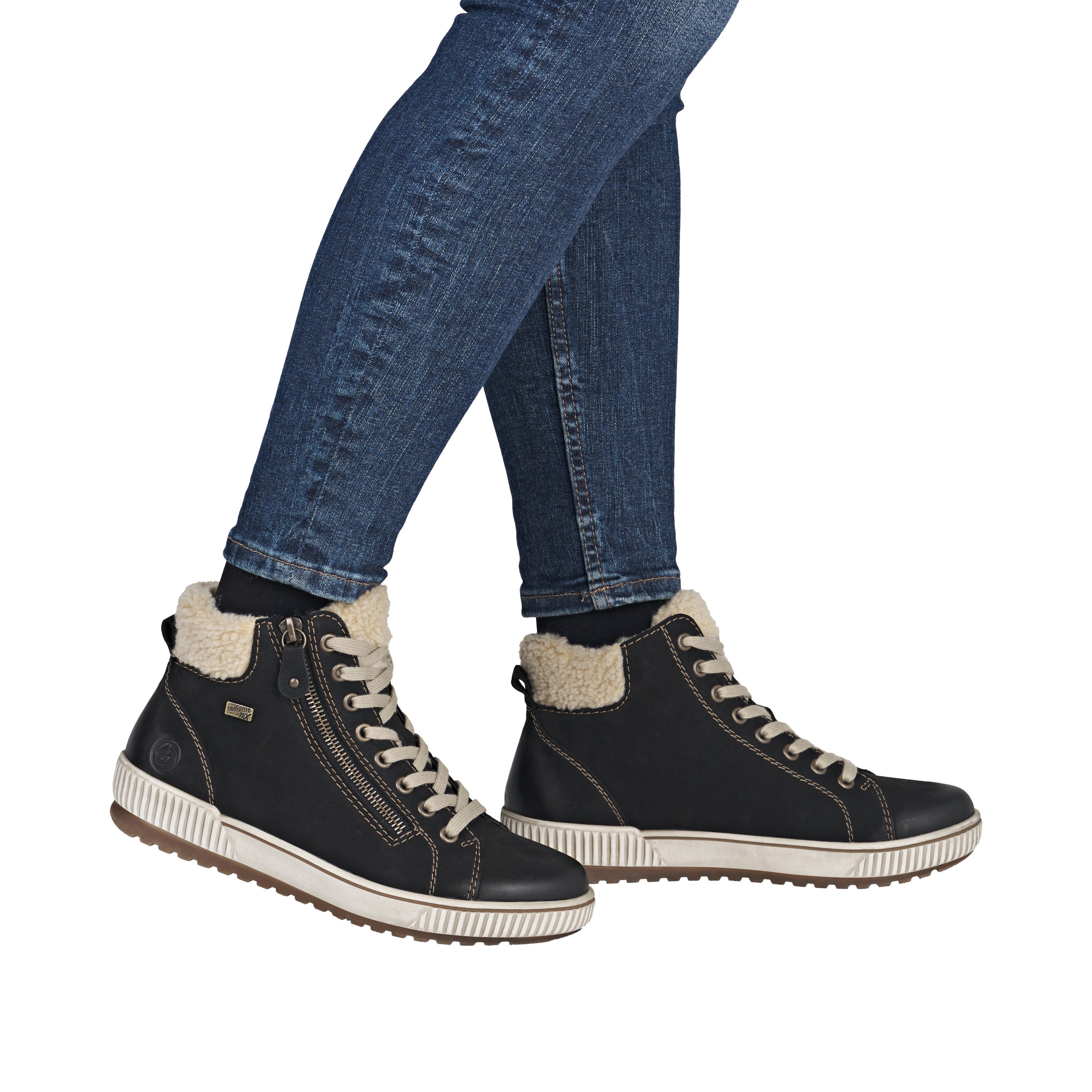Remonte Winterboots Schnürboots, Stiefelette, Casual-Boots mit Tex-Ausstattung