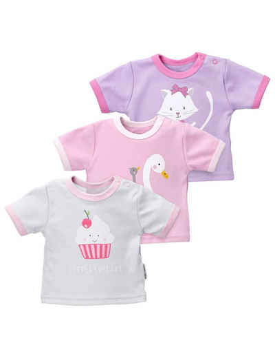 Baby Sweets Langarmshirt T-Shirt Katze, Little Cupcake (1-tlg)