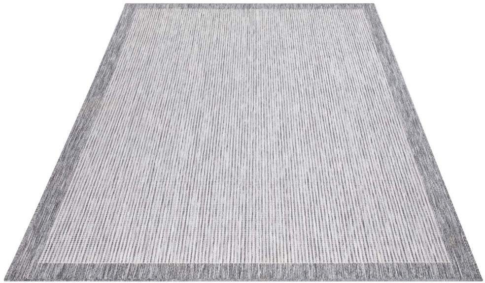 Teppich Outdoor, Carpet City, rechteckig, Höhe: 5 mm, UV-beständig, Flachgewebe, auch in quadratischer Form erhältlich