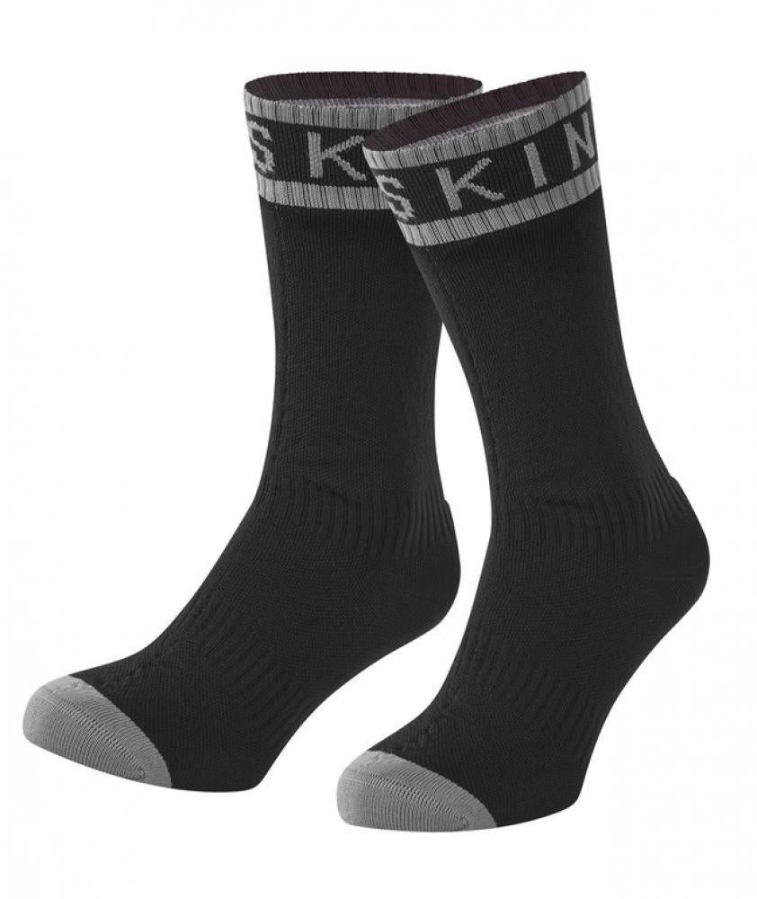 Sealskinz Fahrradjacke SealSkinz Socken Scoulton schwarz grau Gr XL