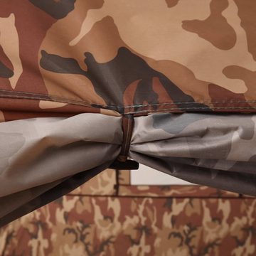 vidaXL Vorzelt Camping-Zelt Iglu 650x240x190 cm 8 Personen Camouflage, (1 tlg)