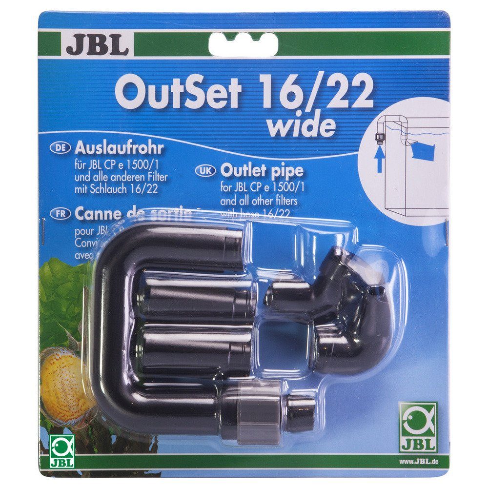 Aquariumfilter OutSet wide 16/22 CP e1500/1