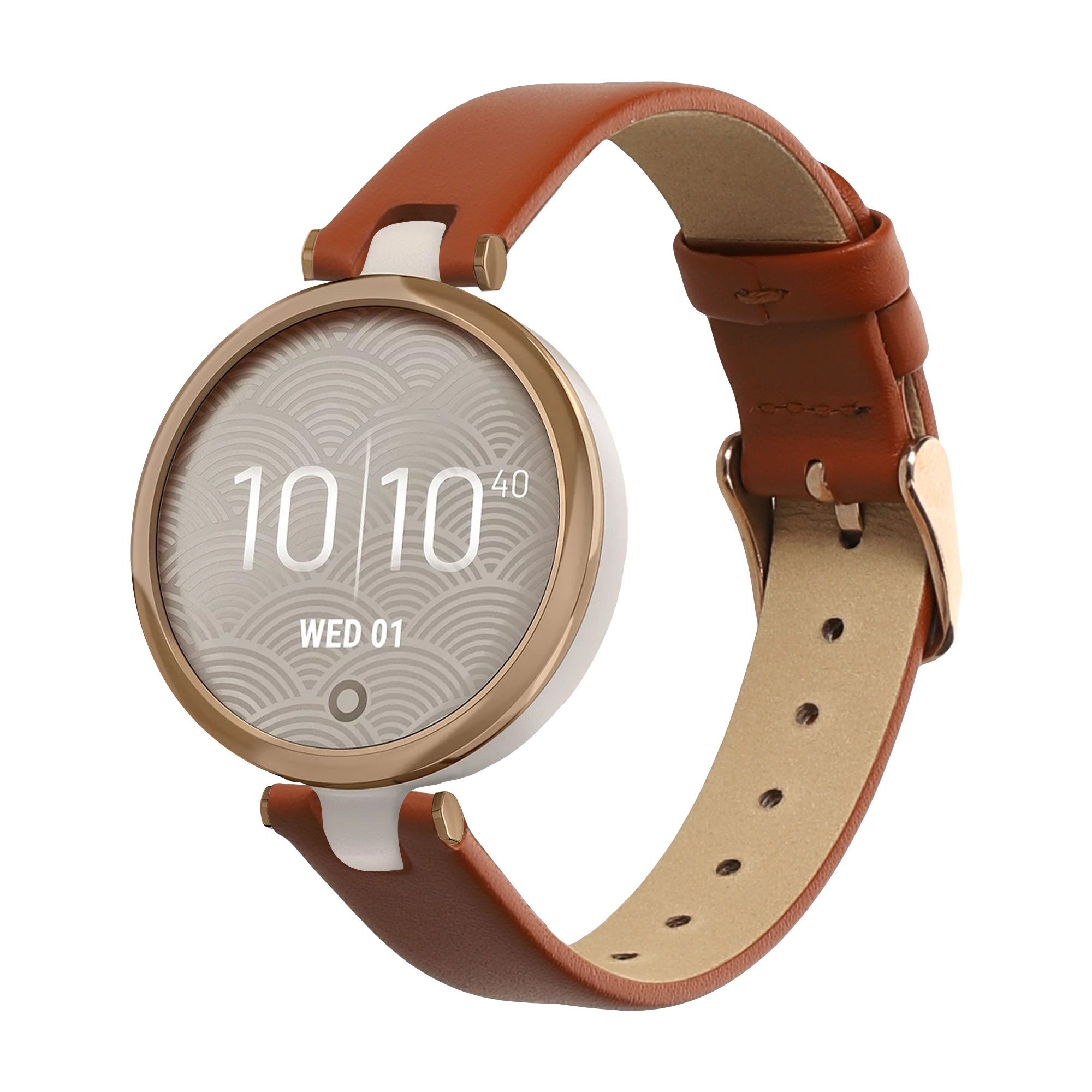 kwmobile Echtleder Armband für Garmin Lily Sport Smartwatch, 1-tlg., Ersatzarmband für Fitnesstracker - Wechselarmband Smartwatch