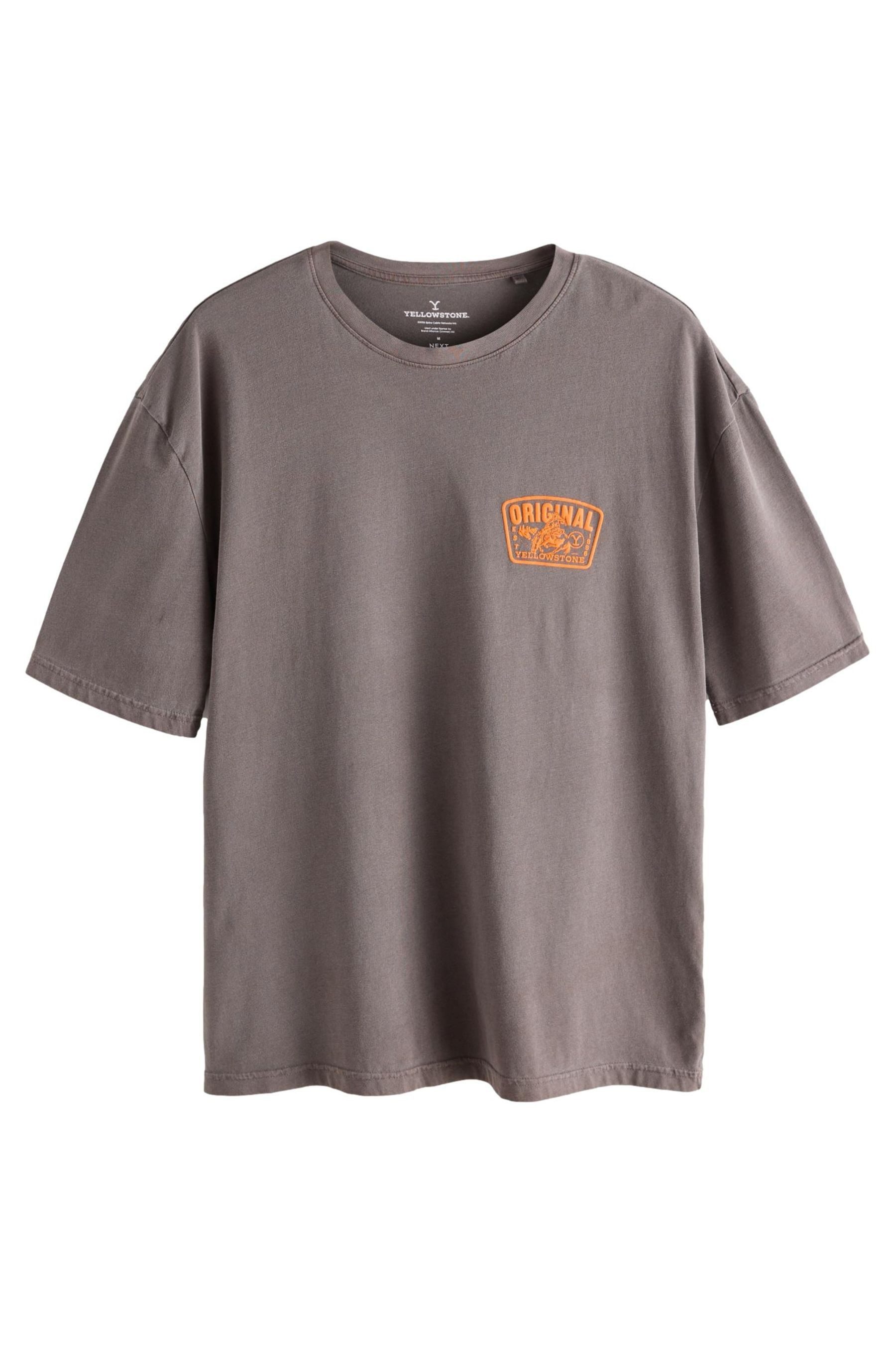 T-Shirt T-Shirt mit Grafikdruck, Yellowstone