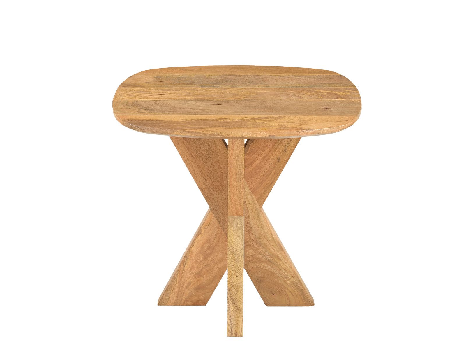 Villa Möbel Beistelltisch Deens, Beistelltisch aus Mangoholz: warm pflegeleicht stabil