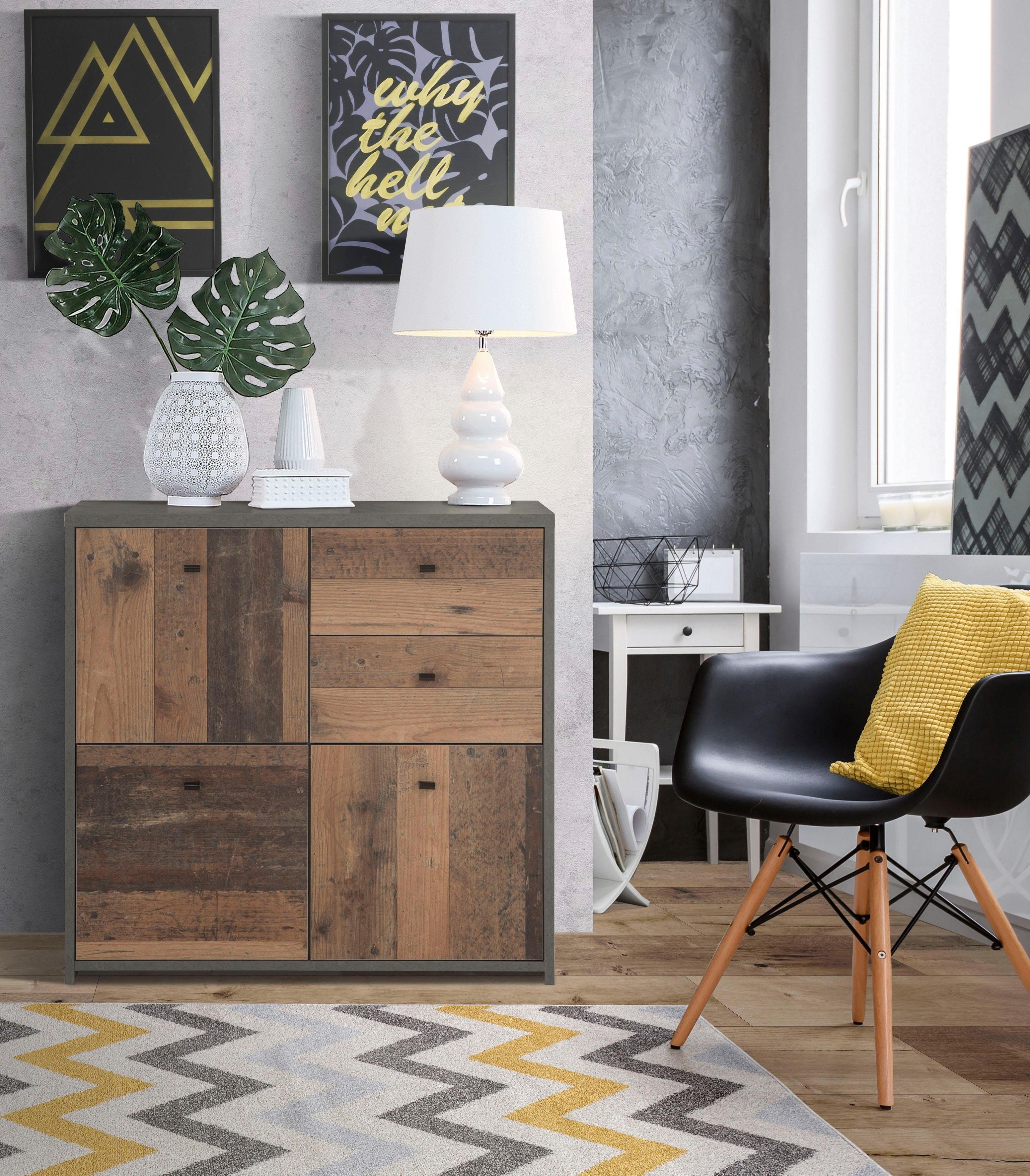 FORTE Kommode CHEST, Breite ca. 77 cm