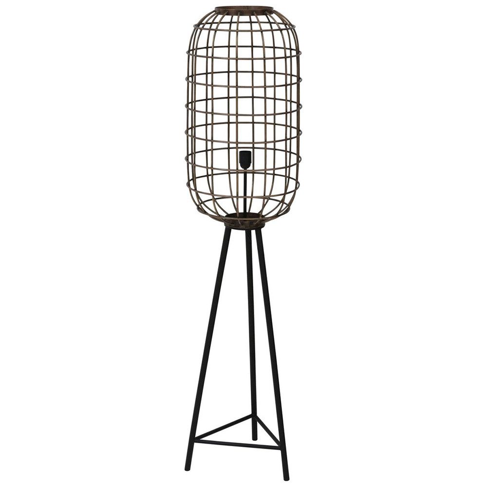 Stehlampe Stehleuchte Stehlampe Dreifuß TOAH Light & Living Ø36,5x151 cm Bronze