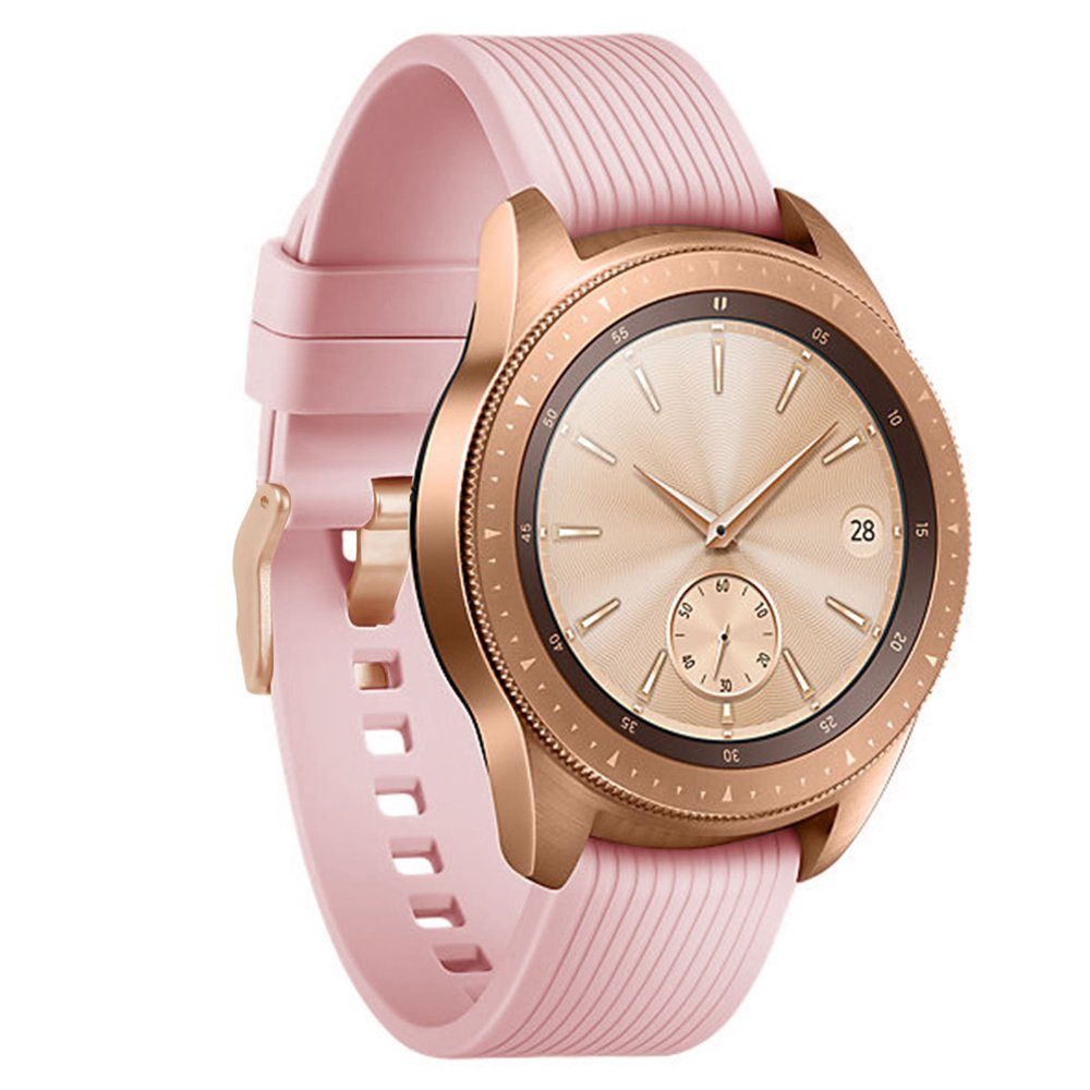 ELEKIN Smartwatch-Armband Sportarmband kompatibel für Samsung Galaxy Watch 4 40mm /Watch 3 41mm Rosa